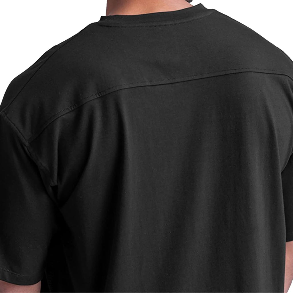 men Oversized Workout T-Shirts Lightweight Quick Dry Short Sleeve Tshirts Crew Neck Loose Fit Athletic Tops