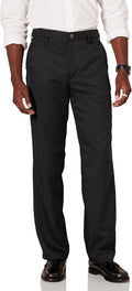 Men's Classic-Fit Expandable-Waist Flat-Front Dress Pant