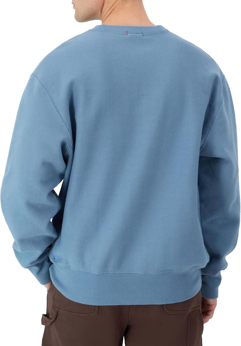 Men's Crewneck Sweatshirt, Reverse Weave, Heavyweight Fleece Sweatshirt For Men