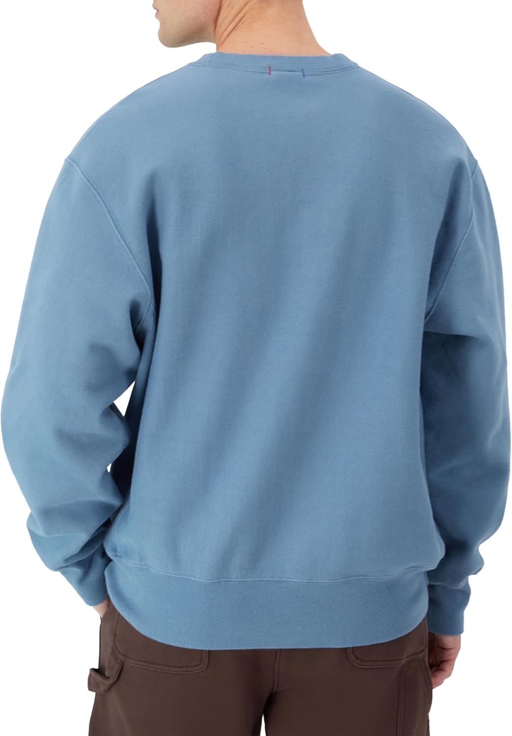 Men's Crewneck Sweatshirt, Reverse Weave, Heavyweight Fleece Sweatshirt For Men
