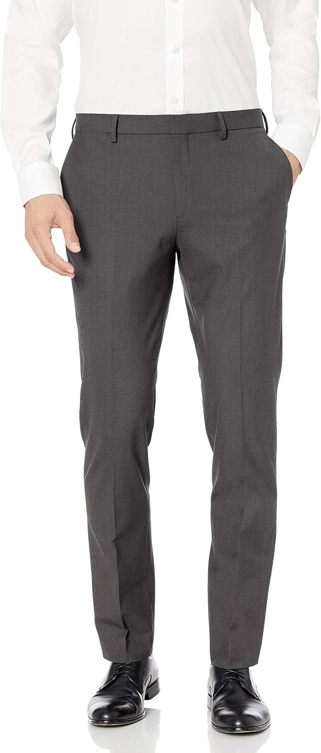 Men's Slim-Fit Wrinkle-Resistant Stretch Dress Pant