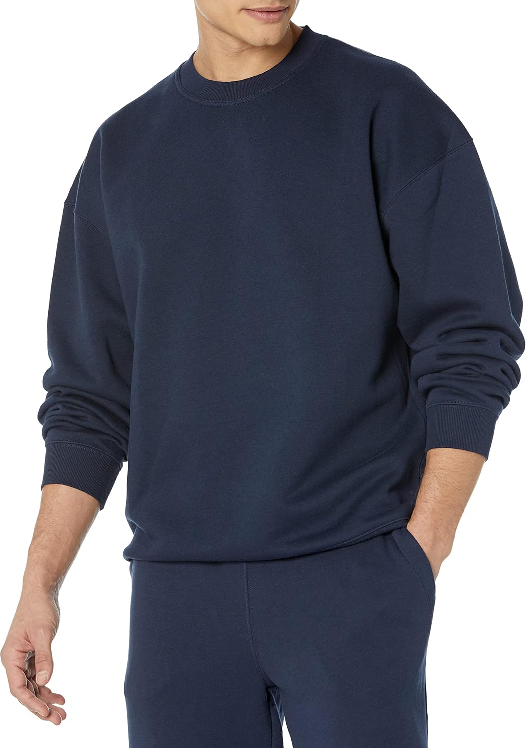 Men's Oversized-Fit Crewneck Sweatshirt (Available in Big & Tall)