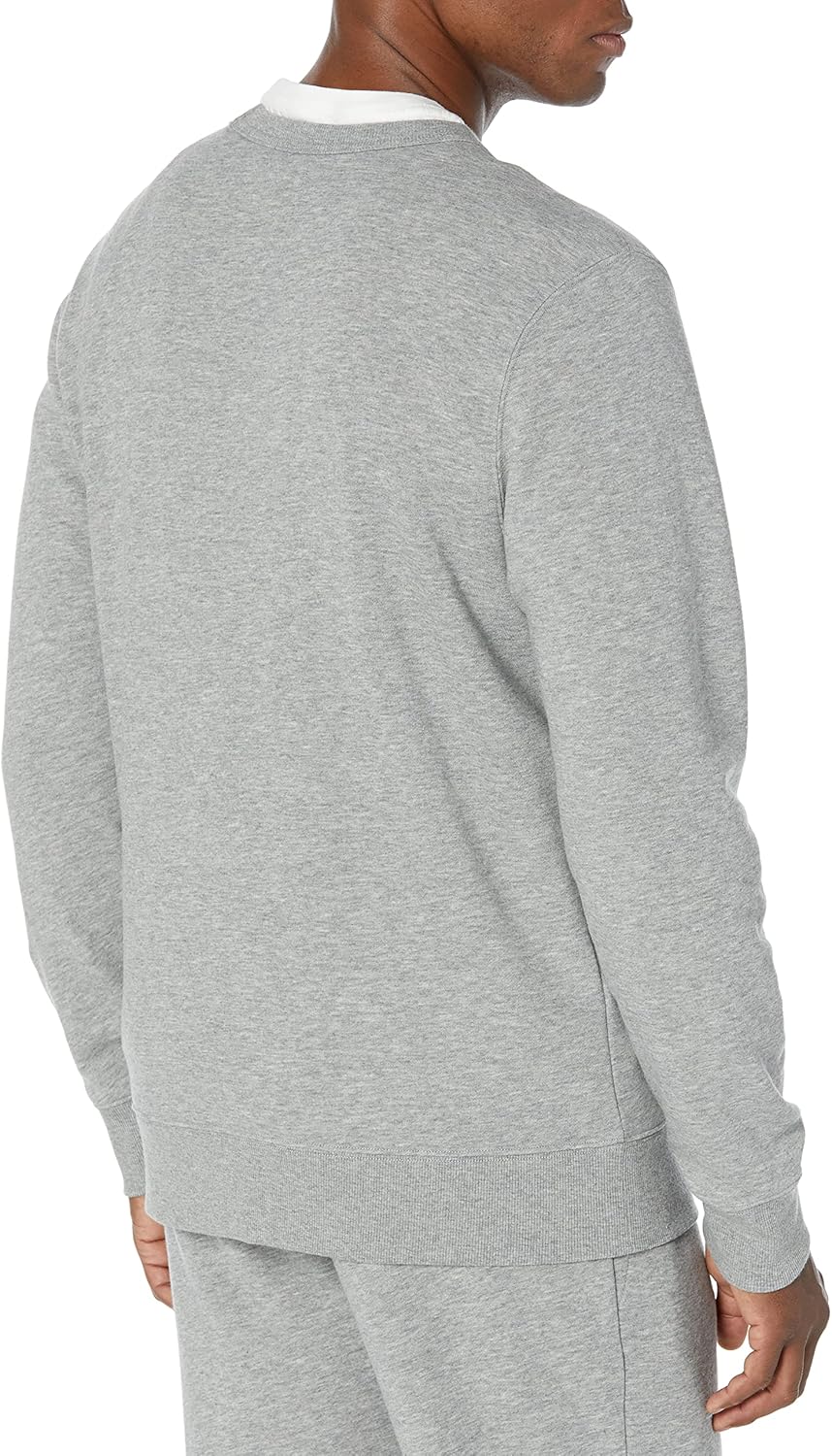 Men's Crewneck Sweatshirt, Lightweight Long-Sleeve French Terry (Available in Big & Tall)